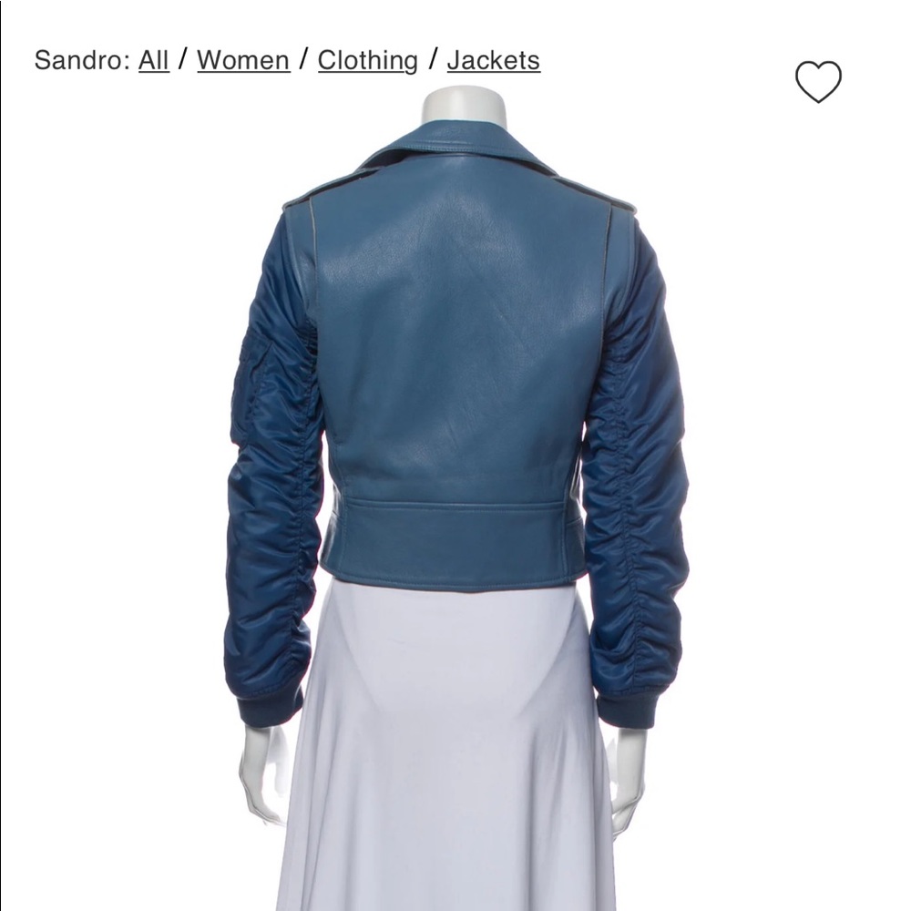 Sandro Leather Jacket - image 5